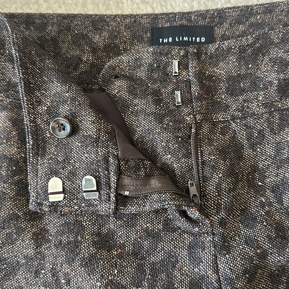 Vintage The Limited Cassidy Fit Tweet Animal Print Bermuda Shorts Size 10 - Picture 10 of 14